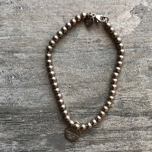 Beaded ball bracelet